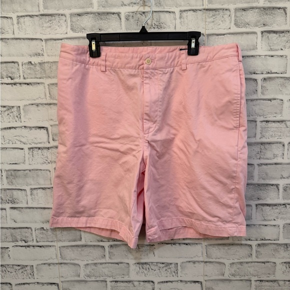 Men’s Vineyard Vines light pink flat front casual shorts 100% Cotton Size 38 - Picture 1 of 3